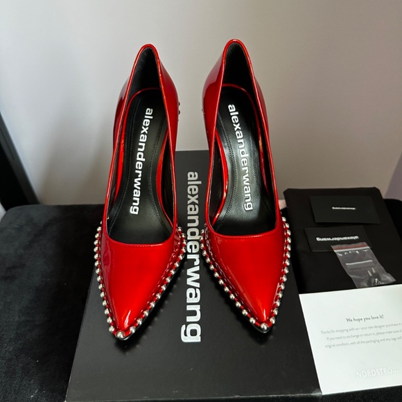 Alexander Wang Rie Racer Liquid Patent Heel - Picture 2 of 16